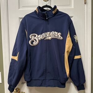 Majestic Milwaukee Brewers Jacket‎